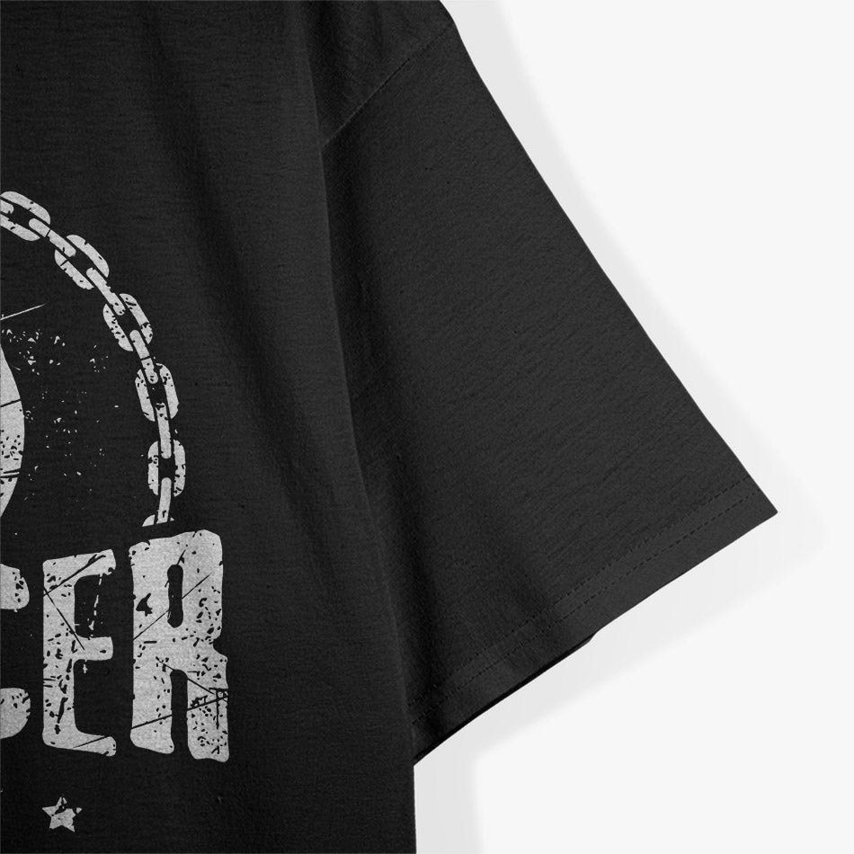 Middle Finger to Cancer Awareness Bold Statement T-Shirt