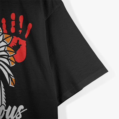 Indigenous American Heritage Tribal Symbol Graphic T-Shirt