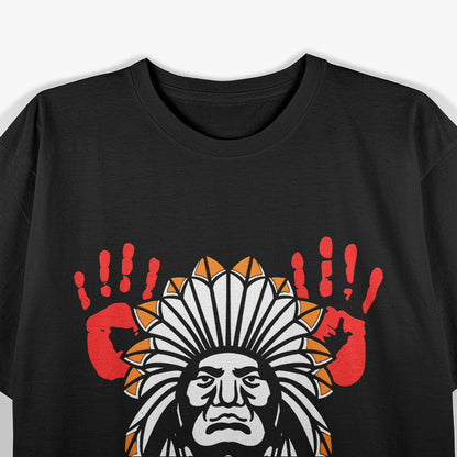 Indigenous American Heritage Tribal Symbol Graphic T-Shirt