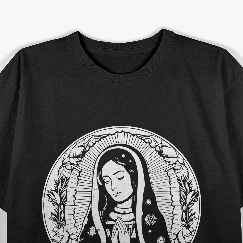Virgin Mary Guadalupe – Mexican Catholic Faith T-Shirt