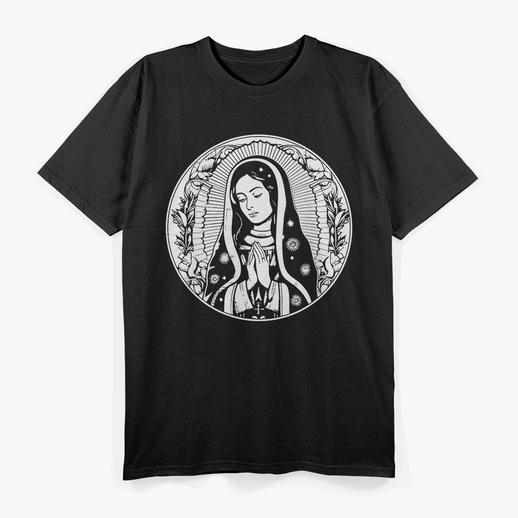 Virgin Mary Guadalupe – Mexican Catholic Faith T-Shirt