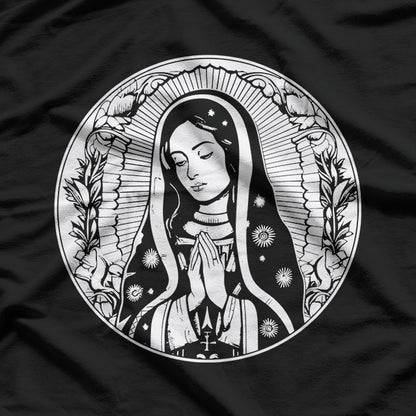 Virgin Mary Guadalupe – Mexican Catholic Faith T-Shirt