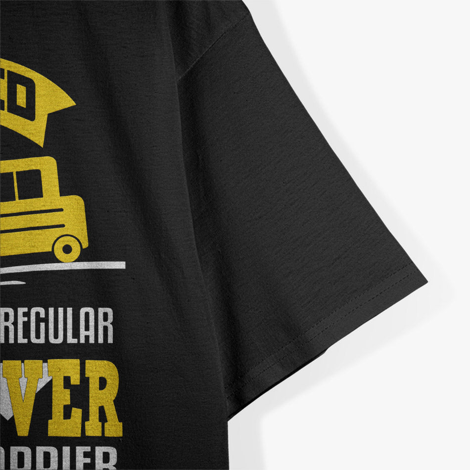Retired Bus Driver Funny School Driver Driving Retirement T-Shirt