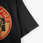 Retro Drag Racing Night of Fire Motorsport Graphic T-shirt