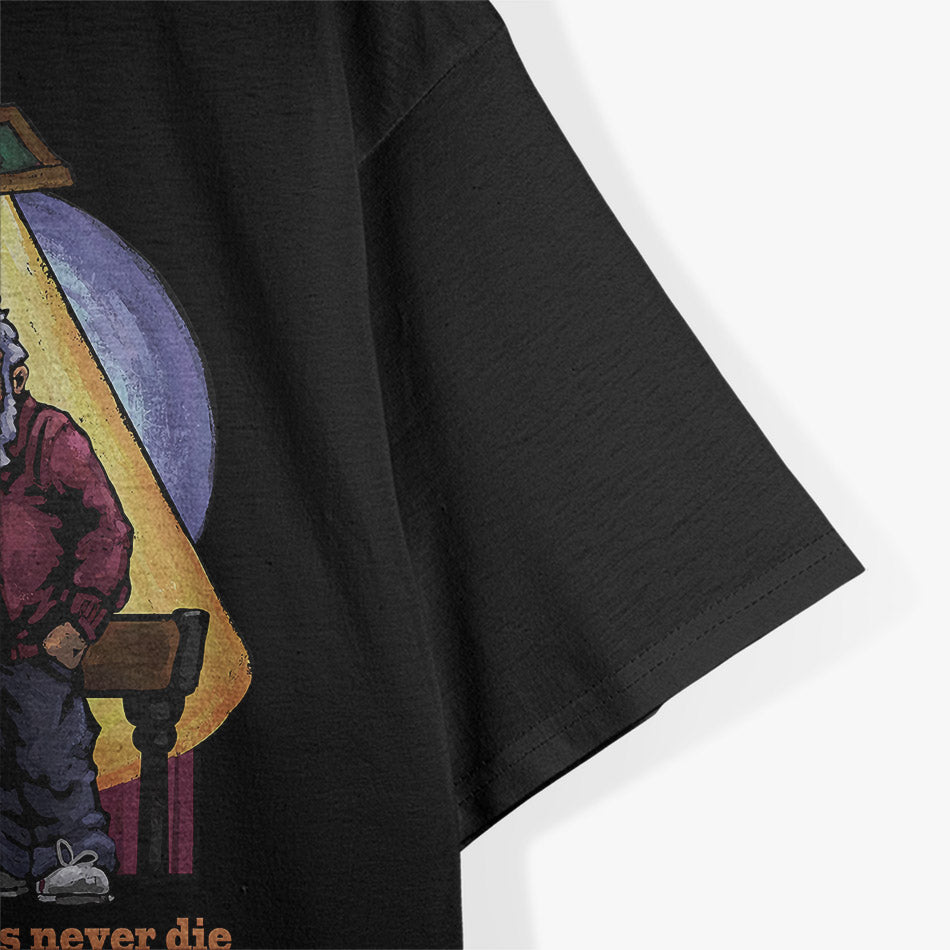 Retro: Old Pool Players Never Die T-Shirt