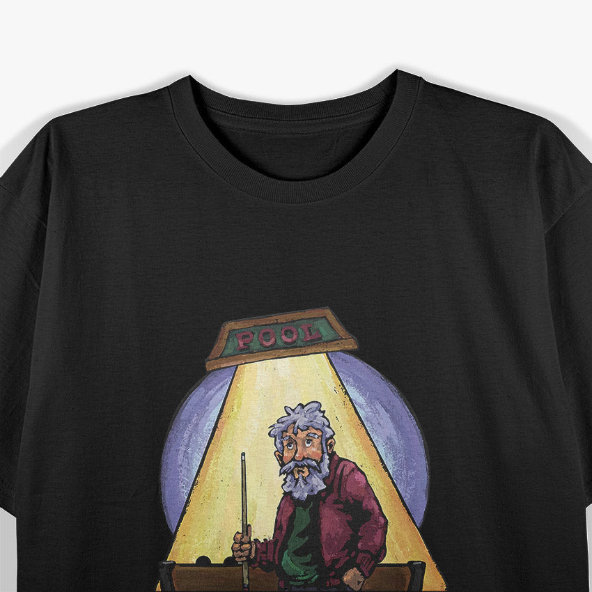 Retro: Old Pool Players Never Die T-Shirt