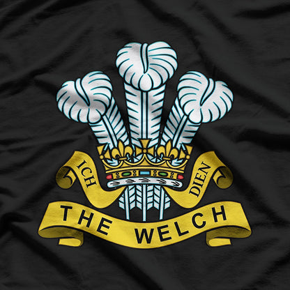 Regimental Pride – Welsh Infantry Heritage Tribute Love T-Shirt