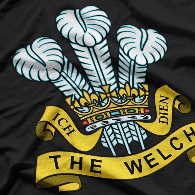 Regimental Pride – Welsh Infantry Heritage Tribute Love T-Shirt