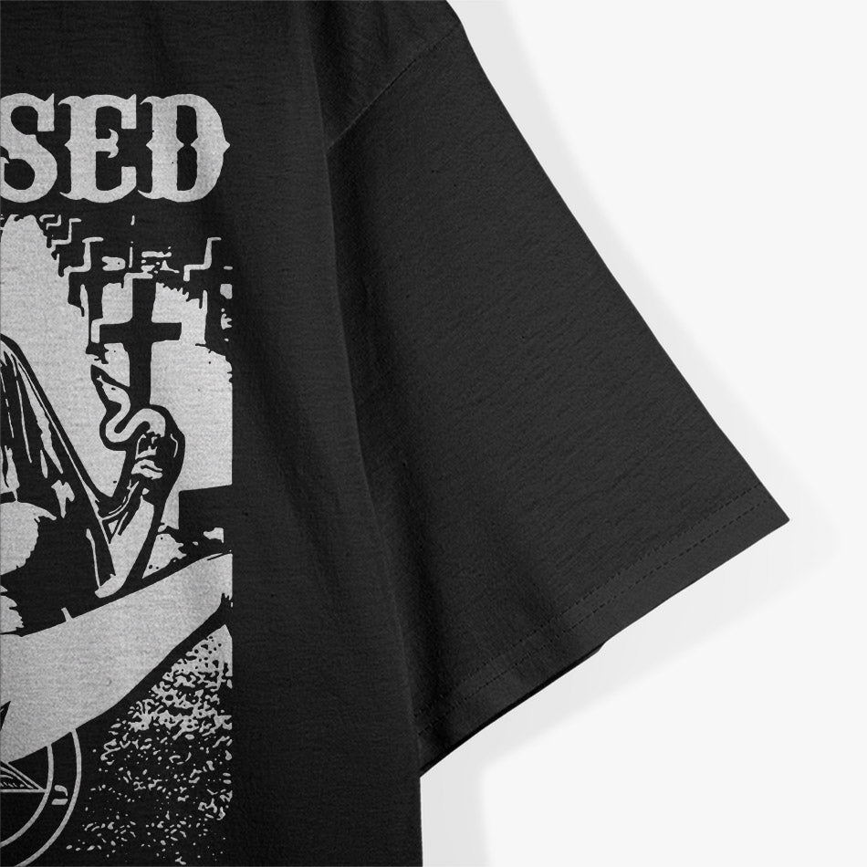 Unholy Nun Sexy Cursed In Cemetery T-Shirt