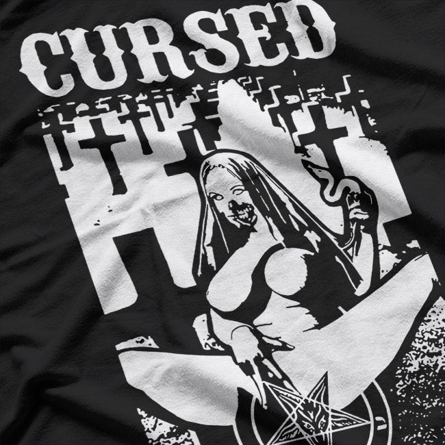 Unholy Nun Sexy Cursed In Cemetery T-Shirt