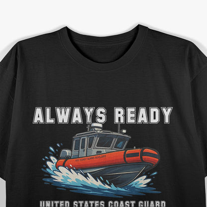 U.S. Coast Guard Auxiliary – Maritime Support Service Love T-Shirt