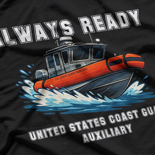 U.S. Coast Guard Auxiliary – Maritime Support Service Love T-Shirt