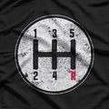 5 Speed 12345R Manual Transmission Stick Driving Car Guy T-Shirt