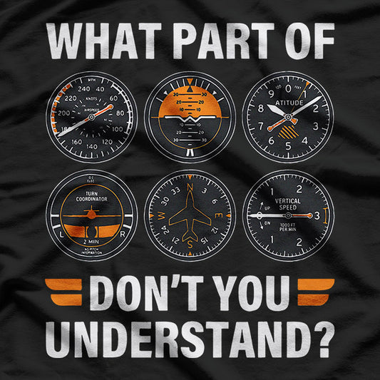 Airplane Pilot Humor – Aviation Lover T-Shirt