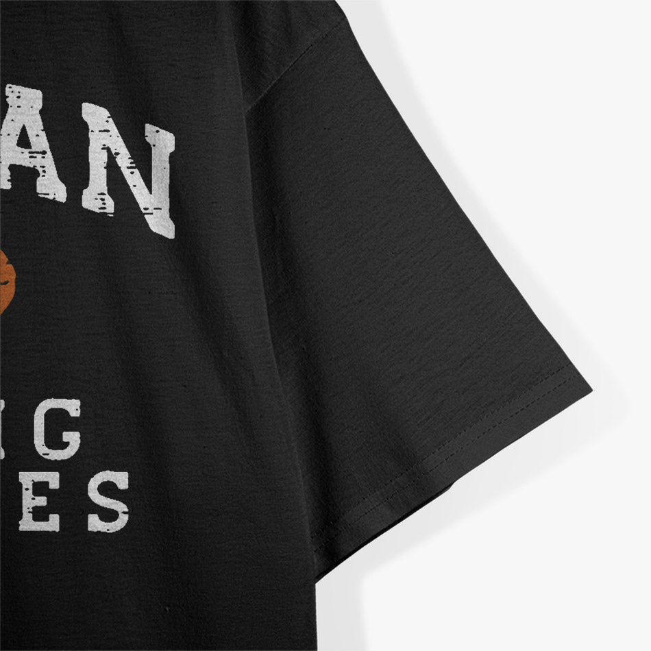 American Football Lineman Serving Pancakes Daily Funny T-Shirt
