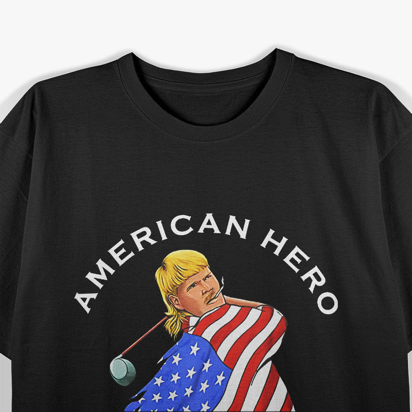 American Hero – Patriotic Freedom Tribute Love T-Shirt