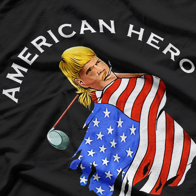 American Hero – Patriotic Freedom Tribute Love T-Shirt