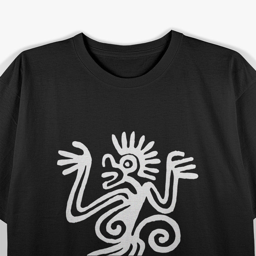 Ancient Monkey Mayan Mexican Mythology T-Shirt