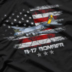 B-17 Flying Fortress: WWII Air Power T-Shirt