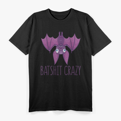 Batshit Crazy - Wacky Cartoon Bat T-Shirt