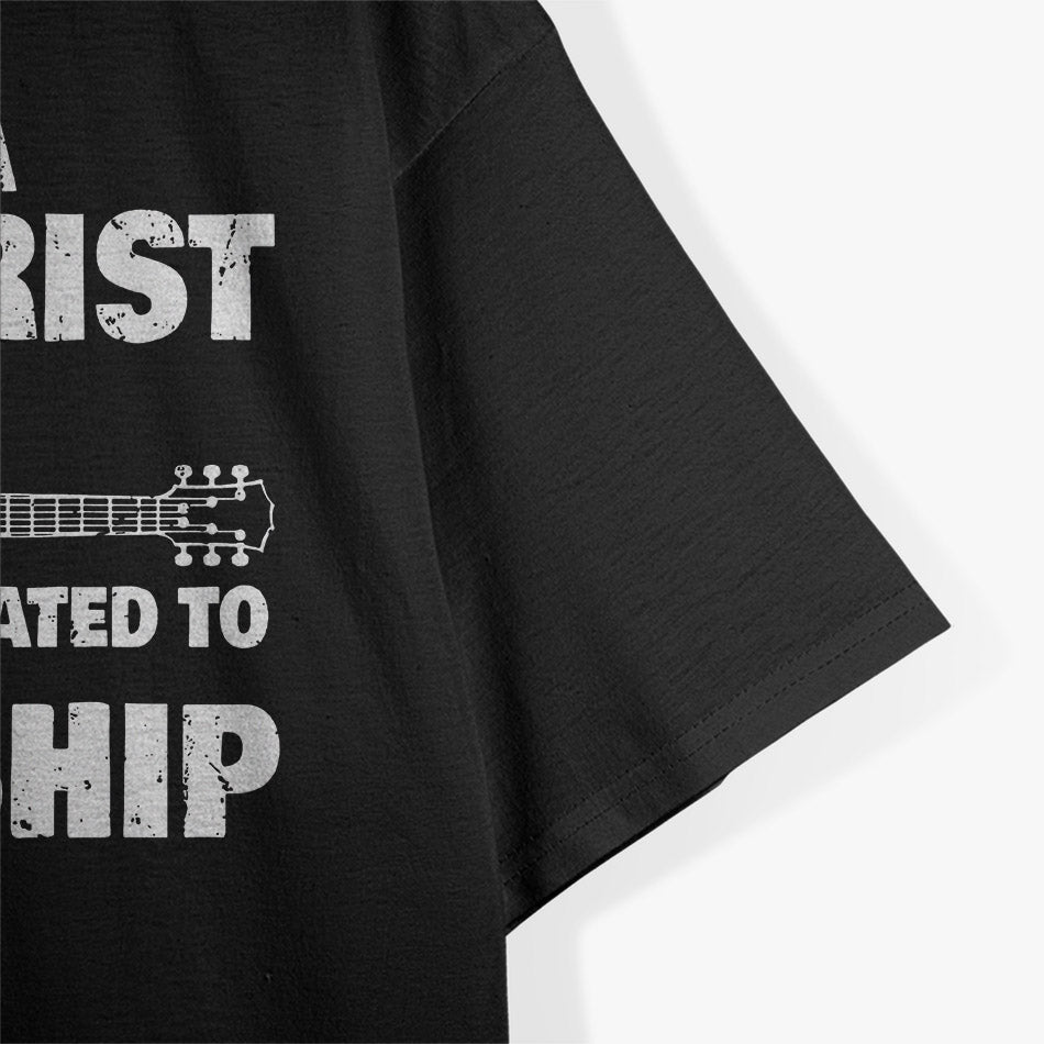 Christian Guitar Praise – Worship Music Strings Faith Love T-Shirt