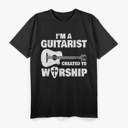 Christian Guitar Praise – Worship Music Strings Faith Love T-Shirt