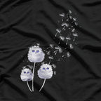Dandelion and Cute Bird: Whimsical Nature T-Shirt