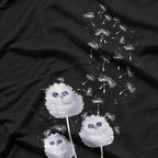 Dandelion and Cute Bird: Whimsical Nature T-Shirt