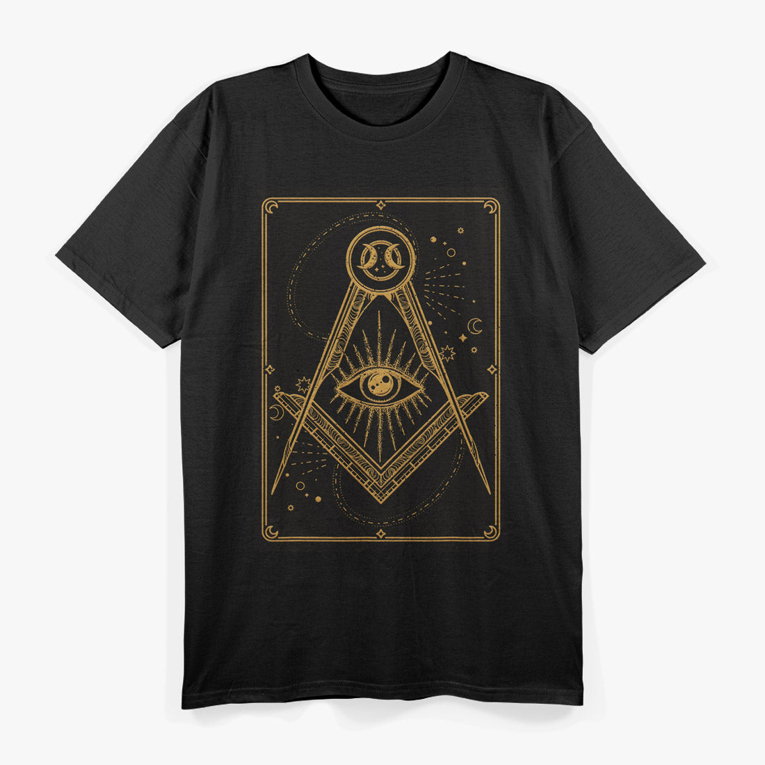 Freemason All-Seeing Eye Masonic Symbol T-Shirt