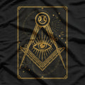Freemason All-Seeing Eye Masonic Symbol T-Shirt