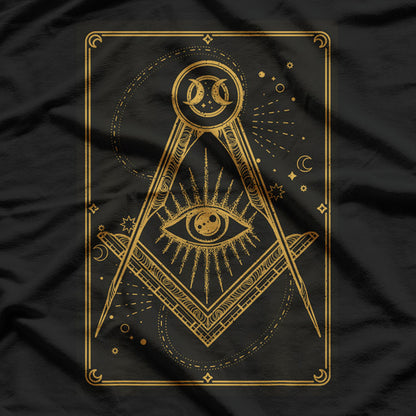 Freemason All-Seeing Eye Masonic Symbol T-Shirt