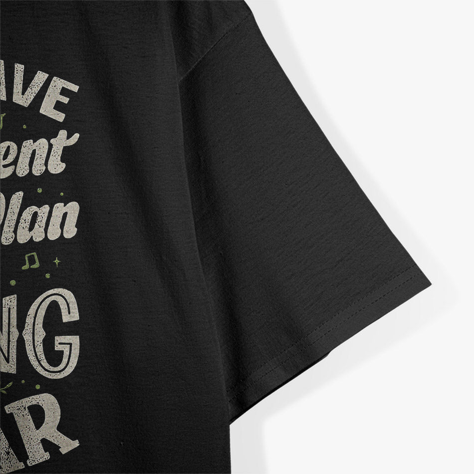 Guitar Player Graphic – Retirement Plan Rock Music Design T-Shirt