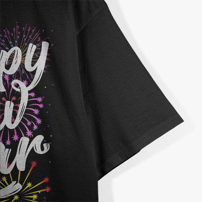 New Year Celebration – Fireworks Family Matching T-Shirt