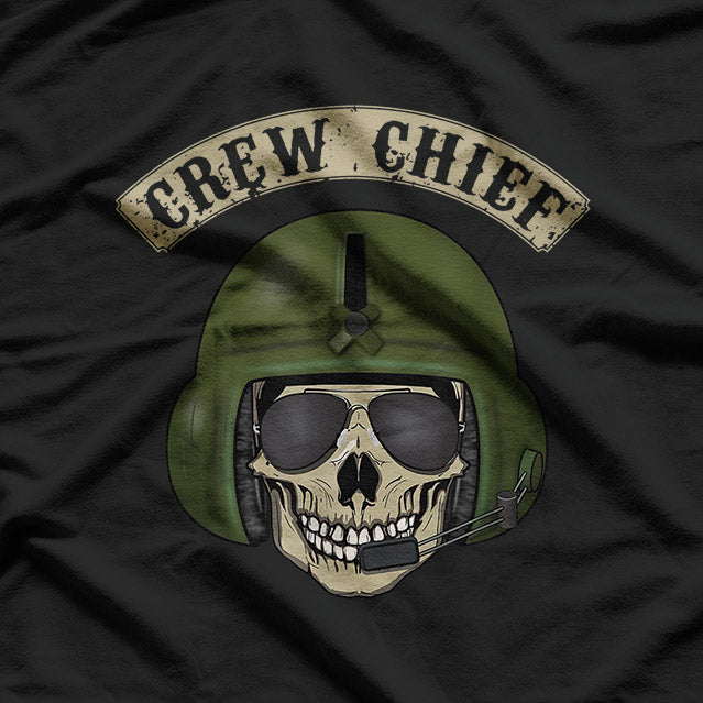 Helicopter Crew Chief – Aviation Military Pilot T-Shirt