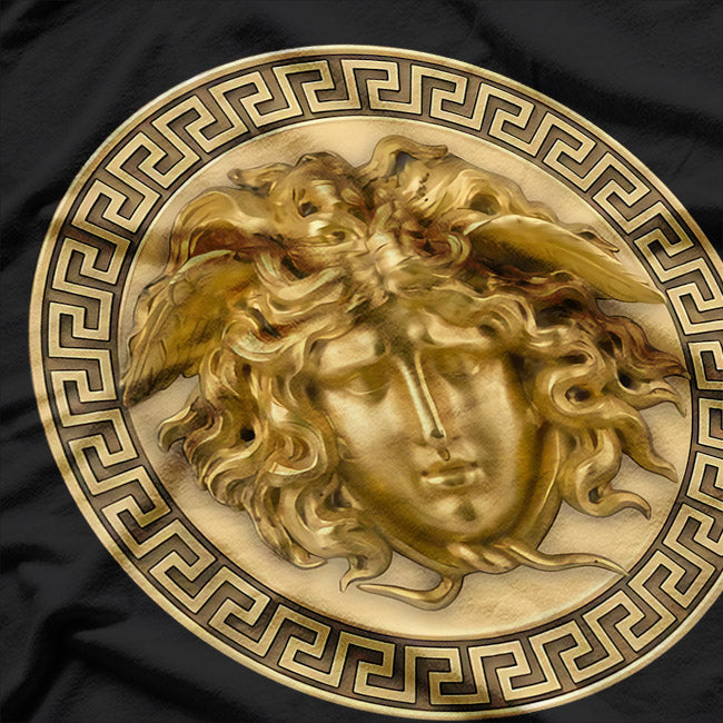 Medusa Head - Mythical Gorgon of Greek Legend T-Shirt