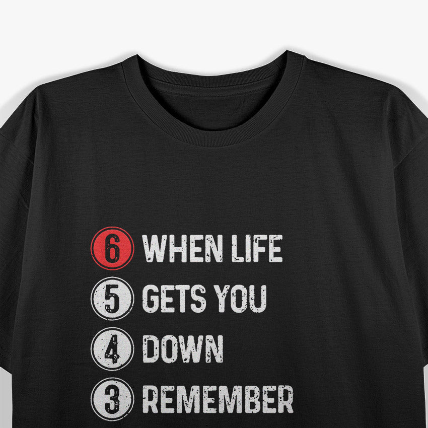 Funny Motorcycle Shift Gear Rider Motocross Humor T-Shirt