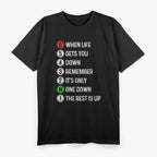 Funny Motorcycle Shift Gear Rider Motocross Humor T-Shirt