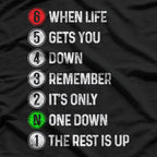 Funny Motorcycle Shift Gear Rider Motocross Humor T-Shirt