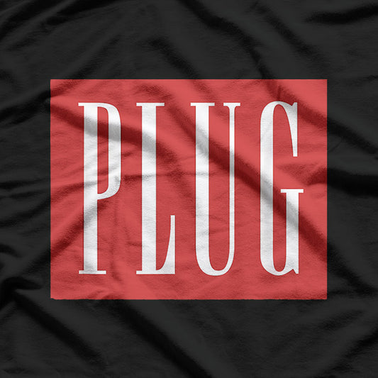 PLUG Trending Double Shot Parody T-Shirt