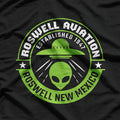 Roswell Aviation: UFO Flight School T-Shirt