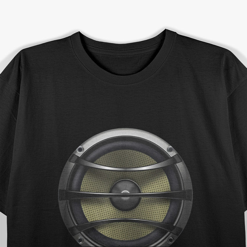 Subwoofer Periodic Table of Elements Funny Audio T-Shirt