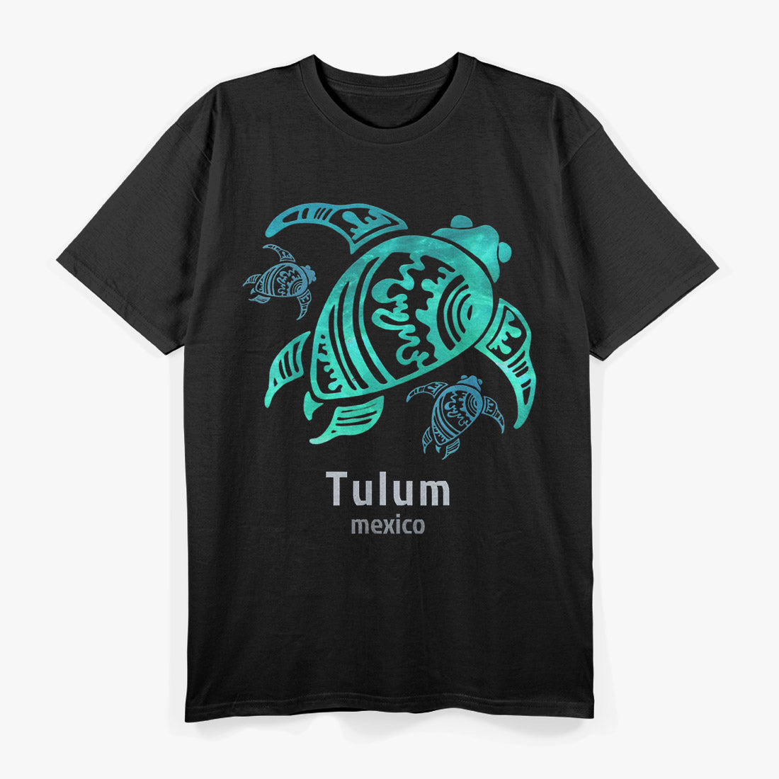 Tribal Ocean Blue Mexico Tulum Sea T-Shirt