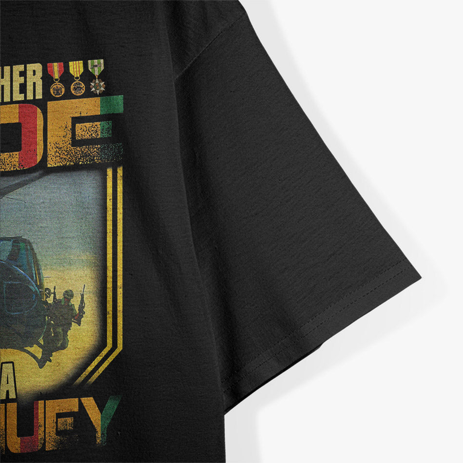 UH-1 Huey Helicopter Vietnam Veteran Military Gift T-Shirt