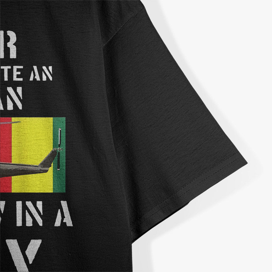Vietnam Veteran Vet Shirt Uh-1 Huey Helicopter T-Shirt