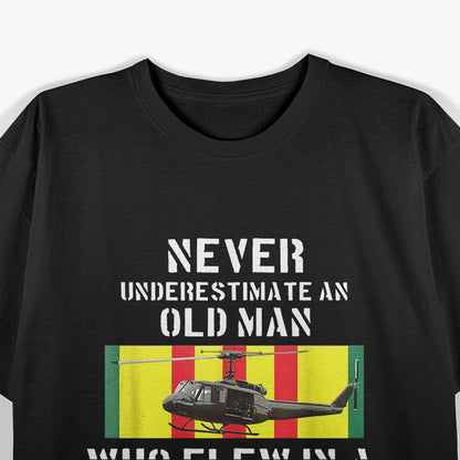 Vietnam Veteran Vet Shirt Uh-1 Huey Helicopter T-Shirt