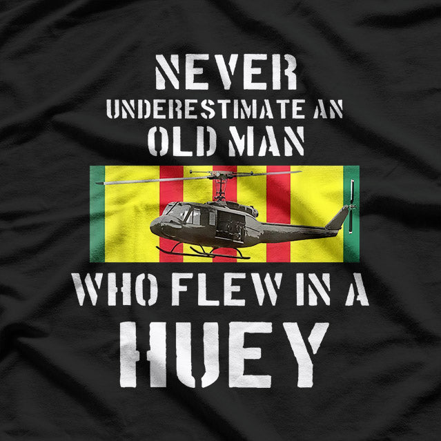 Vietnam Veteran Vet Shirt Uh-1 Huey Helicopter T-Shirt