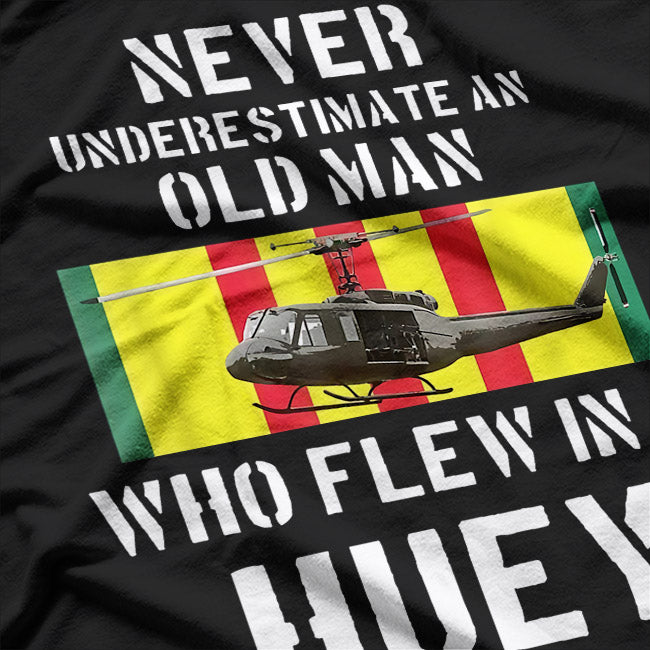 Vietnam Veteran Vet Shirt Uh-1 Huey Helicopter T-Shirt