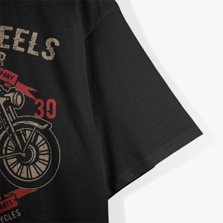 Vintage Motorcycle Forever, Motorcycle Enthusiast T-Shirt