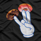 Dirty Humor Hand Sign – Funny Adult Joke Graphic T-Shirt