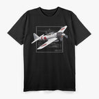 A6M Zero Japanese WWII Fighter Plane T-Shirt